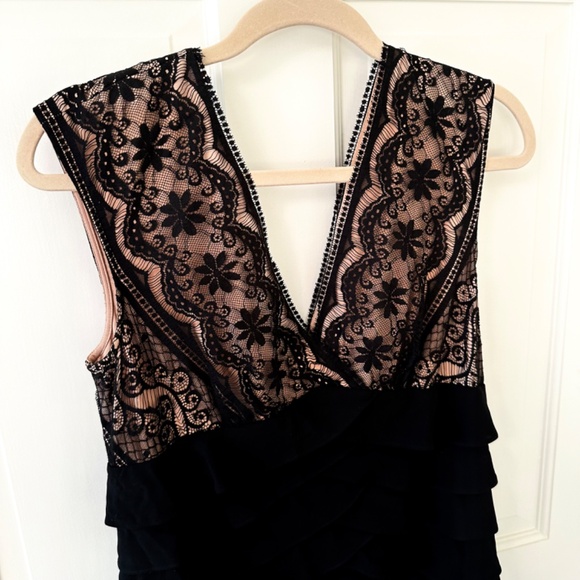 Adrianna Papell Evening Shutter Pleat Bodycon Wedding / Prom Dress - Picture 2 of 9